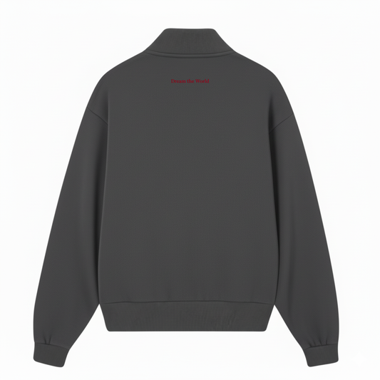 Gray Essential Quarter Zip