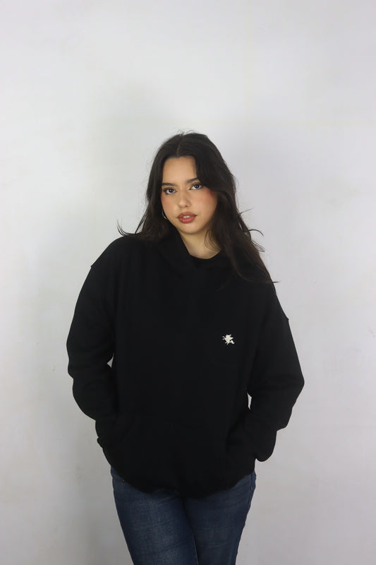 Black Pegasus Essential Hoodie