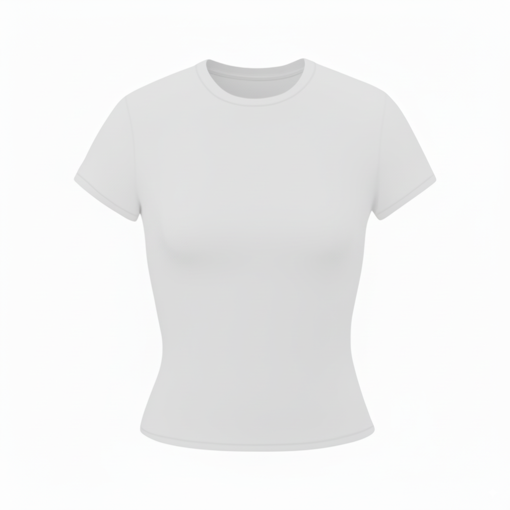 White Essential Baby Tee