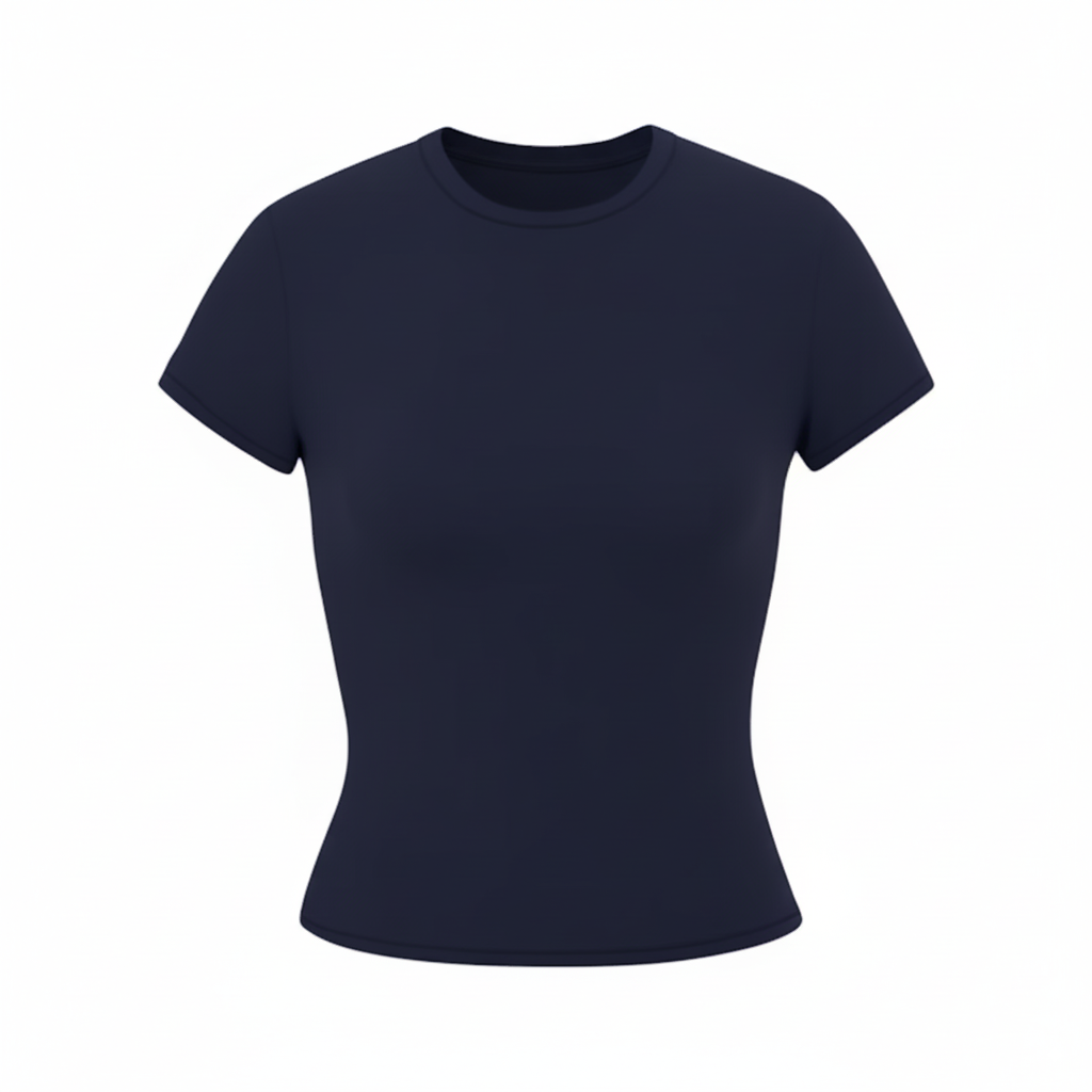 Navy Blue Essential Baby Tee