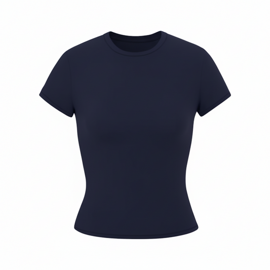 Navy Blue Essential Baby Tee