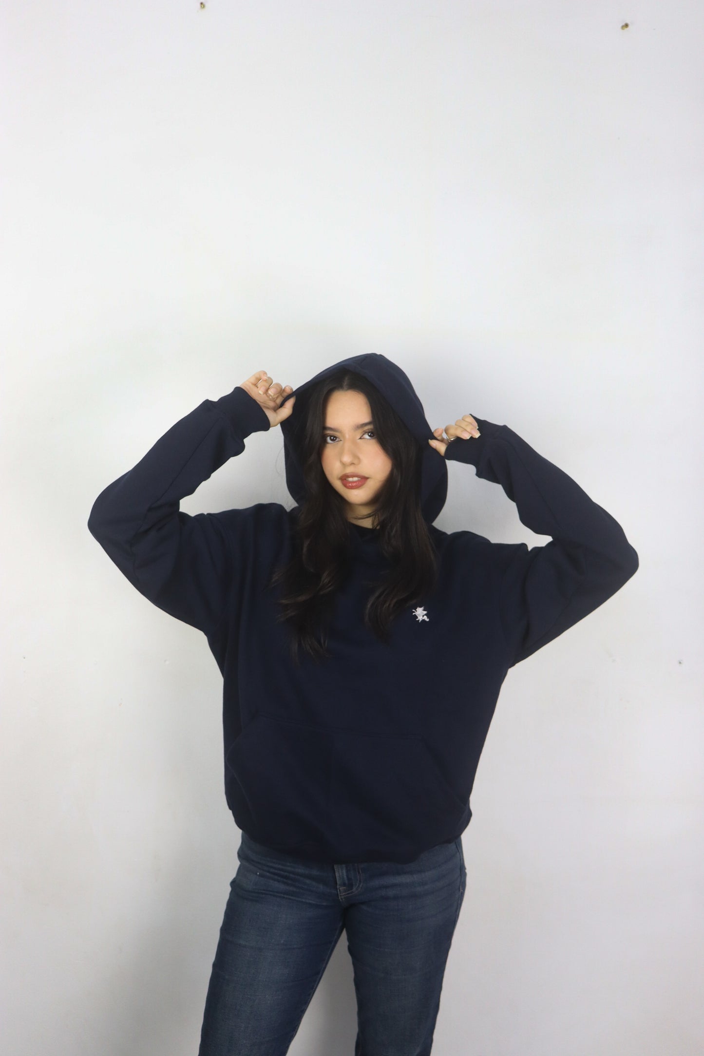 Navy Essential Hoodie