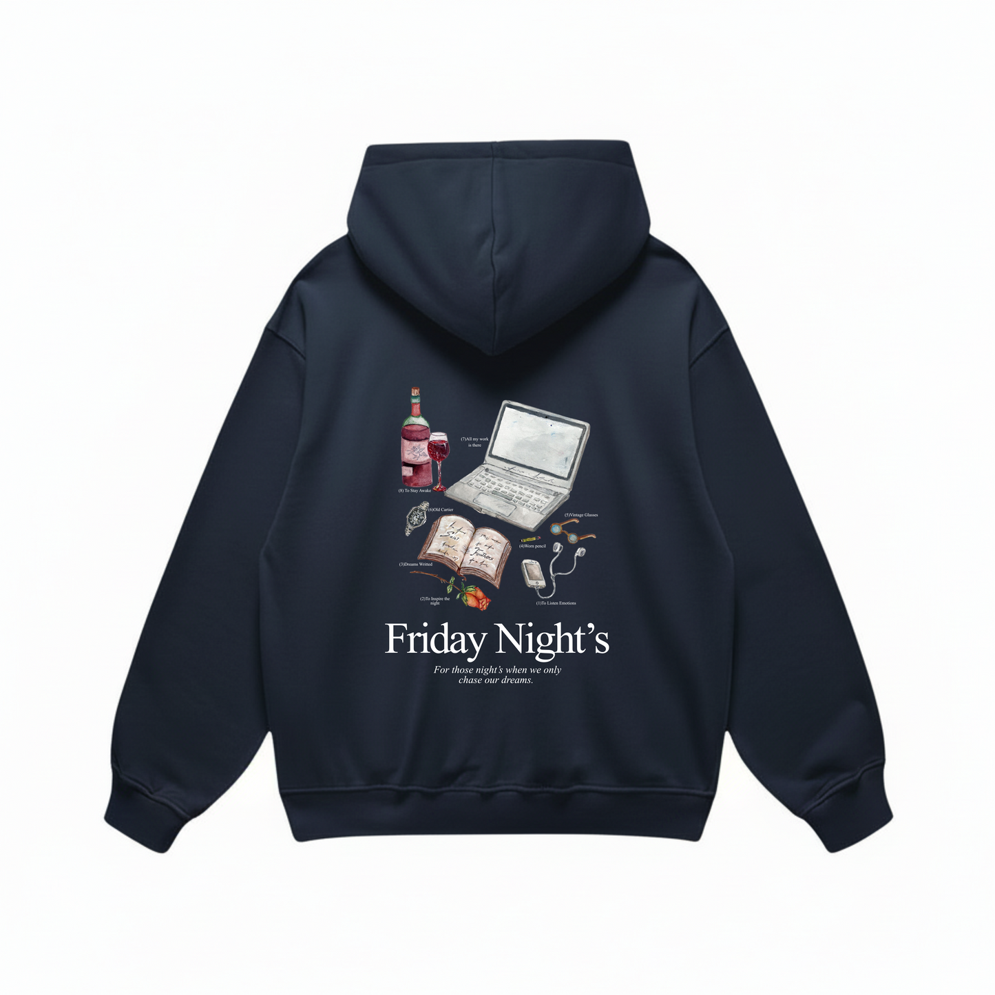Friday Night's Hoodie SF x Corona Limited Edition (1/9)